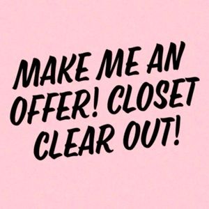 Hey there! Thank you for liking my item. I’m accepting all reasonable offers.